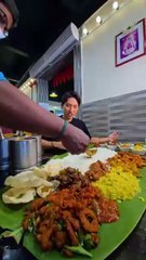 Ultimate Indian Banana Leaf Curry Challenge! #foodchallenge