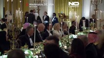 Cristiano Ronaldo acude a la cena en la Casa Blanca de Trump y del príncipe heredero saudí