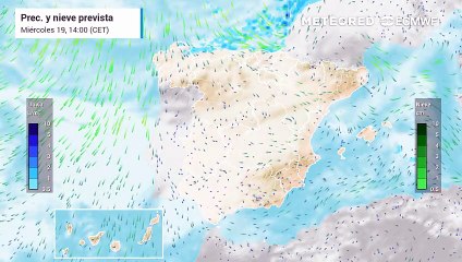 Las nevadas irán a más en las próximas jornadas