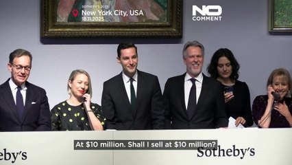 Toilette aus massivem Gold erzielt bei Auktion zwölf Millionen Dollar