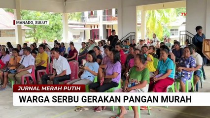 Antusiasme Warga Manado Serbu Pasar Murah, Beras 5 Kg Dijual Rp49.000!