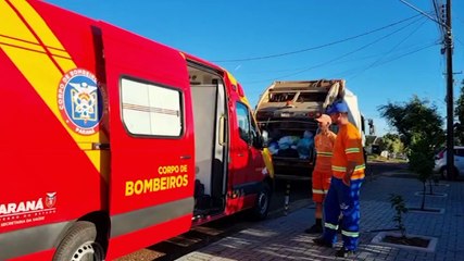 Coletor de lixo é atacado por pitbull enquanto trabalhava no bairro Santa Cruz