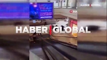 AVM'de duyulan patlama sesleri paniğe neden oldu! Böyle kaçıştılar