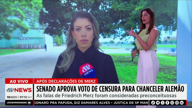 Senado aprova voto de censura para chanceler alemão