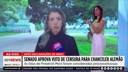 Senado aprova voto de censura para chanceler alemão