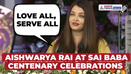 Aishwarya Rai Joins PM Modi at Sai Baba Centenary, Shares Heartfelt Message in Puttaparthi