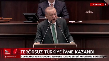 Cumhurbaşkanı Erdoğan: Terörsüz Türkiye süreci kararlılıkla yürütülüyor