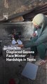 Displaced Gazans Face Winter Hardships In Tents