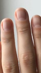 this jelly manicure is TOO REAL 😭💅 like why does it look so satisfying??”