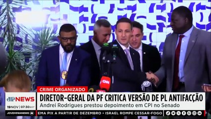 Diretor-geral da PF critica versão de PL Antifacção