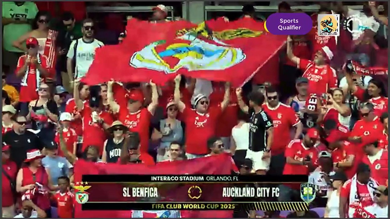 Six 6 best Goals of SL Benfica Vs Auckland City FC Highlights FIFA Club World Cup 2025