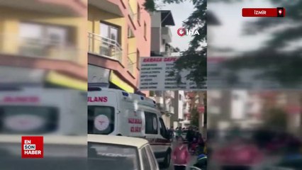 İzmir'de sınıfın içinde yangın tüpü sıktılar: Çoğu öğrenci tozdan etkilendi