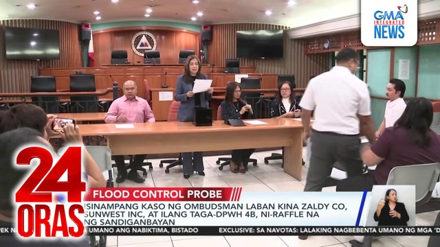 Isinampang kaso ng Ombudsman laban kina Zaldy Co, Sunwest Inc. at ilang taga-DPWH 4B, ni-raffle na ng Sandiganbayan | 24 Oras