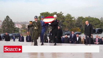 Ukrayna Devlet Başkanı Zelensky, Anıtkabir'i ziyaret etti