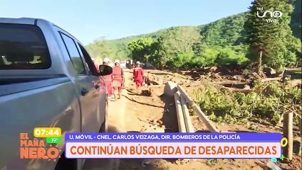 CONTINUA LA BUSQUEDA DE LAS PERSONAS DESAPARECIDAS