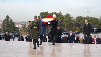 Ukrayna Devlet Başkanı Volodimir Zelenskiy, Anıtkabir'i ziyaret etti