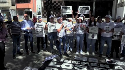 Familiares de “presos políticos” en Venezuela piden investigar torturas y desapariciones