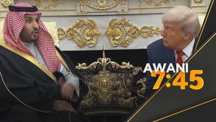 Arab Saudi akan labur AS$1 trilion di AS - Putera Mahkota