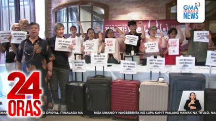 Kilos-protesta sa iba't ibang lugar, sisimulan ngayong Linggo hanggang sa malaking pagtitipon sa Luneta sa Nov. 30 | 24 Oras