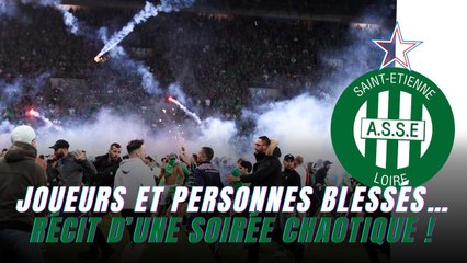 AS Saint-Étienne : Joueurs auxerrois et plusieurs personnes blessés… Récit d’une soirée chaotique….