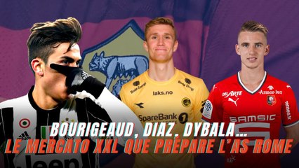 Bourigeaud, Diaz, Dybala… le mercato XXL que l’AS Rome va offrir à Mourinho !