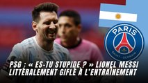 PSG : « Es-tu stupide ? » Lionel Messi littéralement giflé à l’entraînement