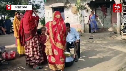 দুয়ারে ICDS ! সেন্টারের নিজস্ব ভবন না-থাকায় লোকের বাড়িতে রান্না করে খাবার বিলি