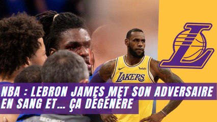 NBA : LeBron James met Isaiah Stewart en sang et… ça dégénère