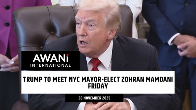 Trump to meet NYC Mayor-elect Zohran Mamdani Friday