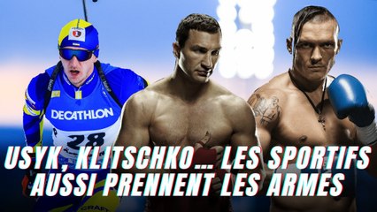 Guerre en Ukraine : Usyk, Klitschko… les sportifs aussi prennent les armes et s’engagent au combat !