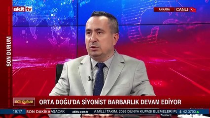 Güvenlik Analisti Dr. Hurşit Dingil: Orta Doğu'da siyonist barbarlık devam ediyor