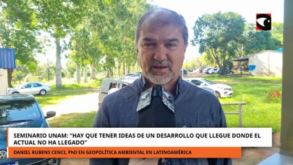 Seminario UNaM “Hay que tener ideas de un desarrollo que llegue donde el actual no ha llegado”
