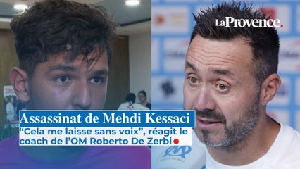 Assassinat de Mehdi Kessaci : "Ça me laisse sans voix", réagit Roberto De Zerbi