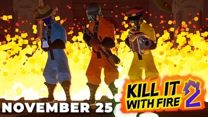Tráiler y fecha de lanzamiento de la versión 1.0 de Kill It With Fire 2