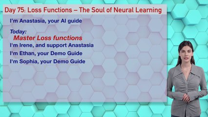 Day 75: Loss Functions – The Soul of Neural Learning | #DailyAIWizard