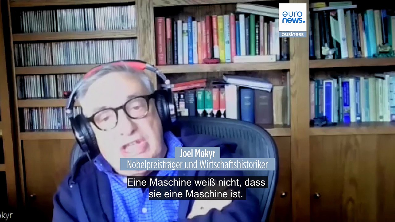 Nobelpreisträger Joel Mokyr im Euronews-Interview: KI wird unser Leben verbessern