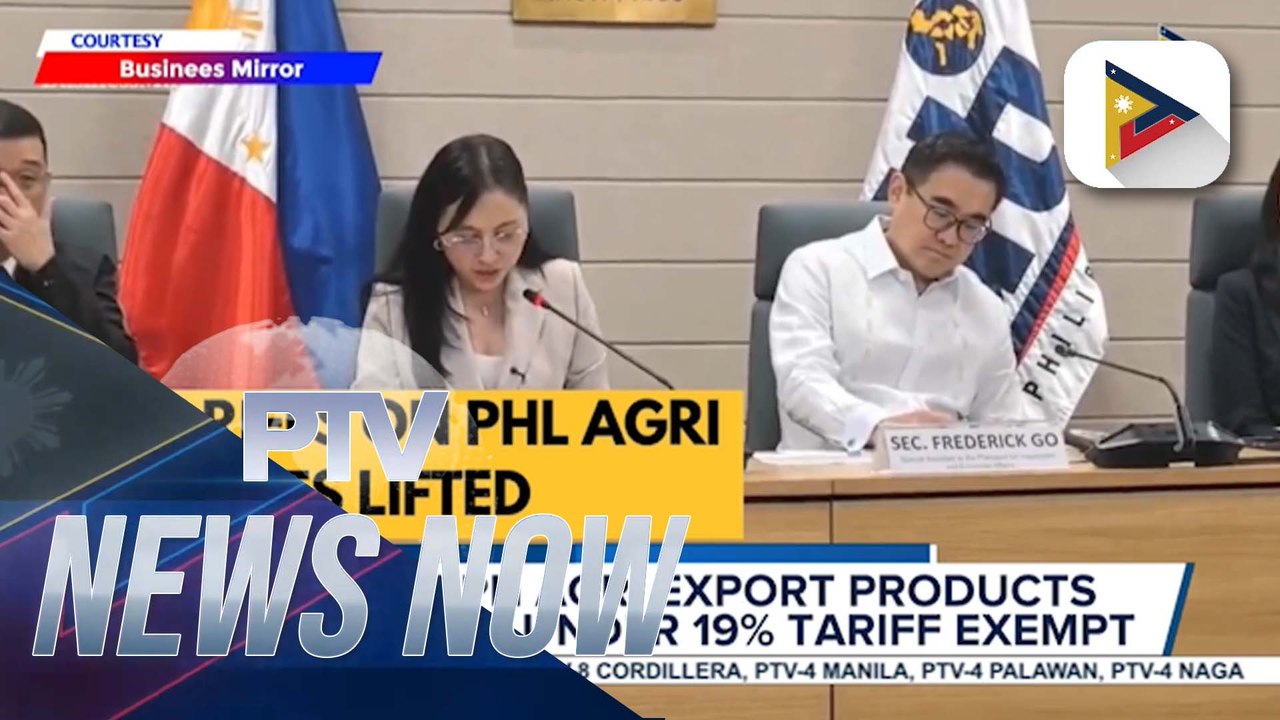 Select PH agri export products to U.S. put unde...