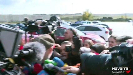 Llegada del abogado de Santos Cerdán a Soto del Real