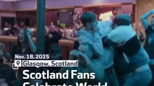 Scotland Fans Celebrate World Cup Qualification