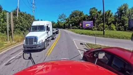 worlds best semi truck dash cam footage  #47 (2025)