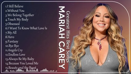 Mariah Carey ~ Top Of Divas Hits 2024 ~ Most Popular Hits Playlist