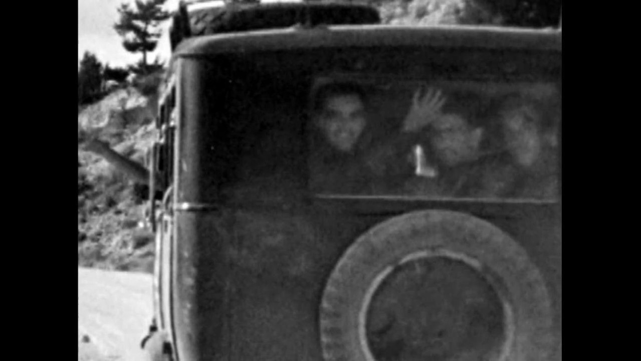 Imágenes inéditas de Federico García Lorca con La Barraca