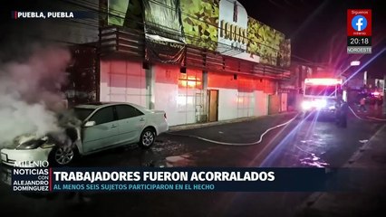Ataque en bar de Puebla deja cinco muertos y nueve sobrevivientes