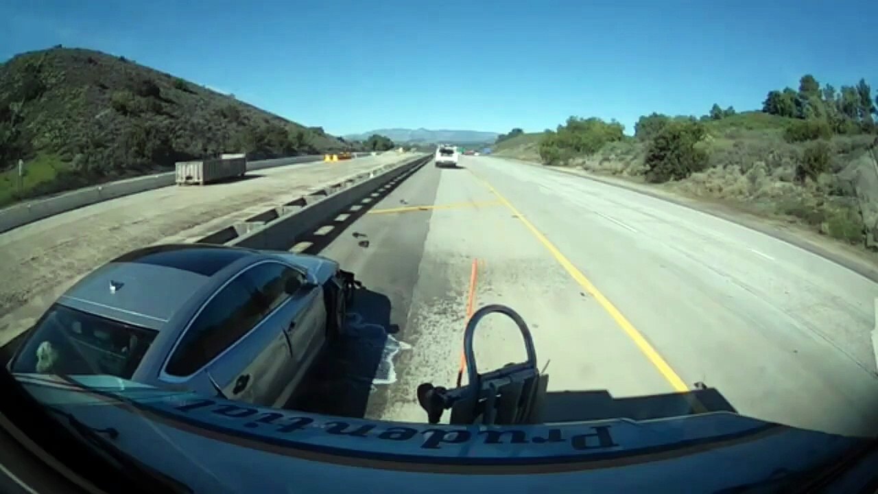 worlds best semi truck dash cam footage  #48 (2025)