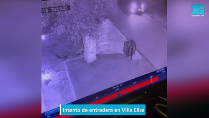Intento de entradera en Villa Elisa