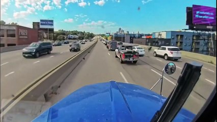 worlds best semi truck dash cam footage  #49 (2025)