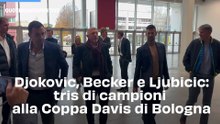 Djokovic, Becker e Ljubicic: tris di campioni alla Coppa Davis di Bologna
