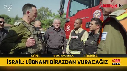 İsrail duyurdu! 'Lübnan'ı birazdan vuracağız, bölgeyi terk edin'