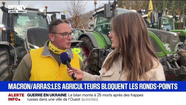On entre dans une crise qu'on n'a pas vue depuis très longtemps : les agriculteurs manifestent à Arras ce mercredi