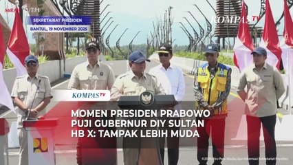 Presiden Prabowo Puji Sultan HB X: Tambah Muda, Seperti Kapten Pasukan Khusus